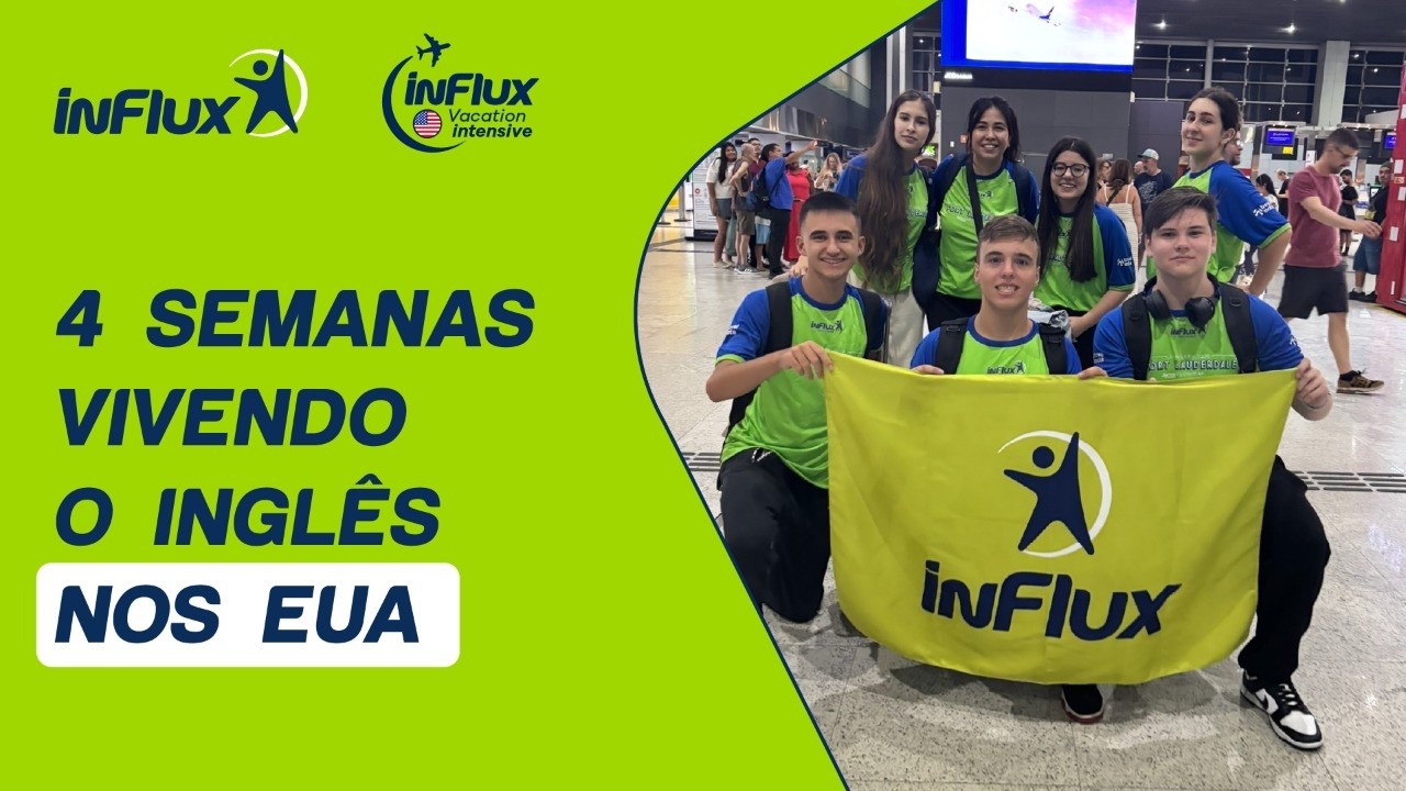 InFux USA Vacation Intensive 2026 | 4 semanas vivendo e estudando inglês em Fort Lauderdale