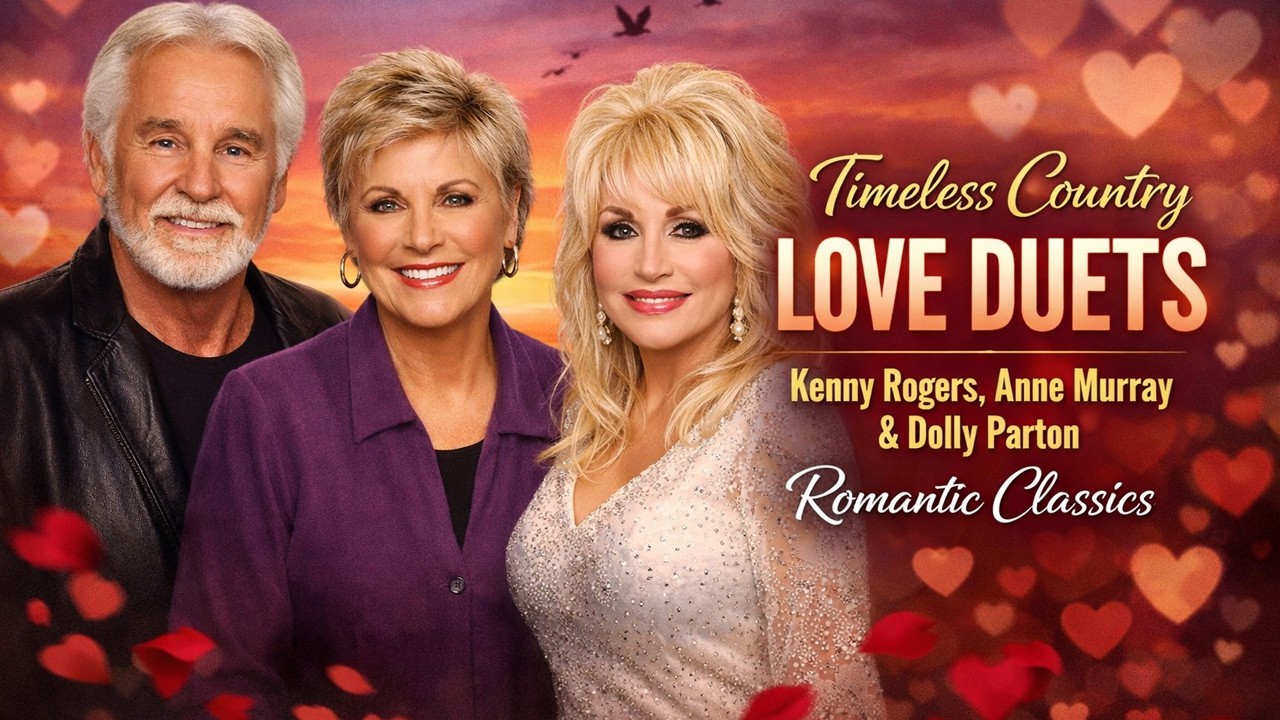 Timeless Country Love Duets | Kenny Rogers, Anne Murray & Dolly Parton Romantic Classics