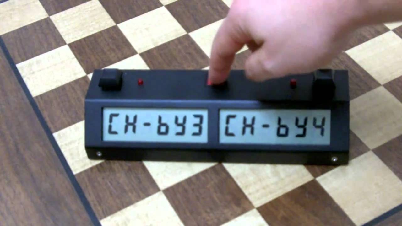 How to Configure Fischer, Bronstein, and Normal Delays on Chronos Chess Clocks (I or II)