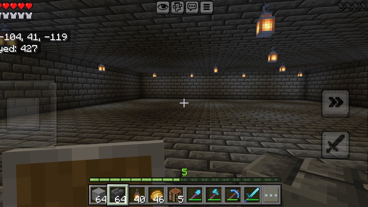 Minecraft survival series me bhakar me one room bhan gaya