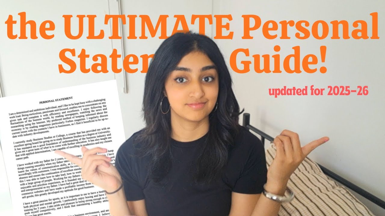How to Write a Top UCAS Personal Statement (2026 onwards!)