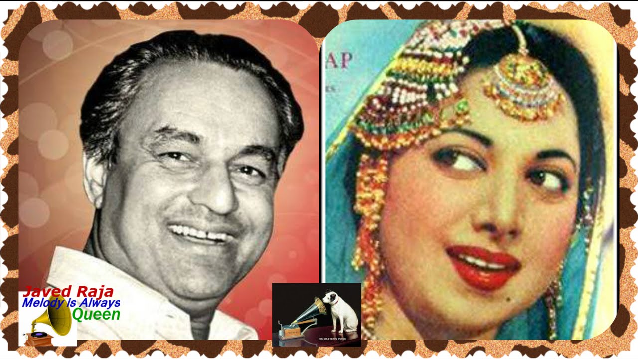 Suraiya & Mukesh~Film~LEKH~(1949)~Badra Ki Chhanv Tale-[ Best Original 78 RPM Version ]