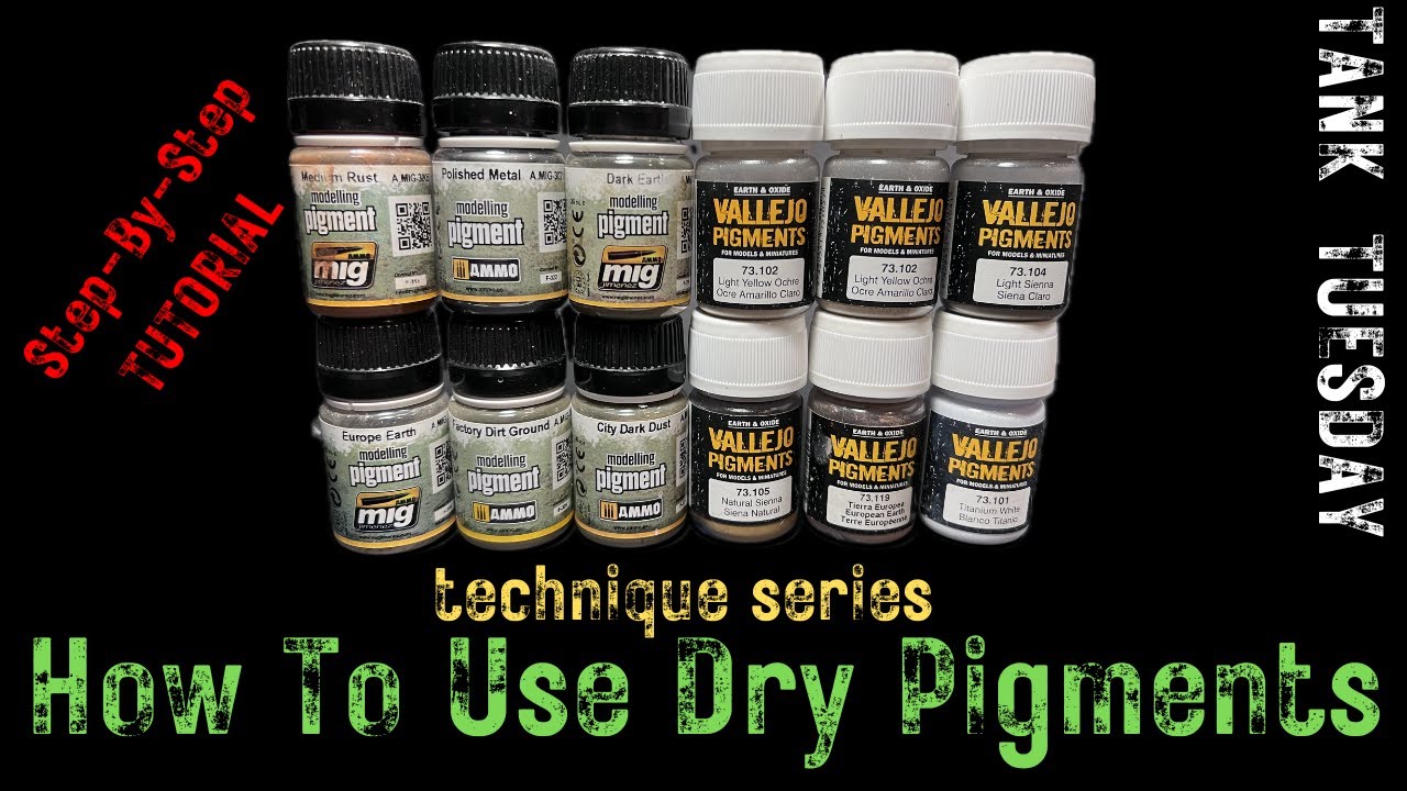 How to Use Dry Pigments | Superior Scale Modelling Weathering Results Made Easy