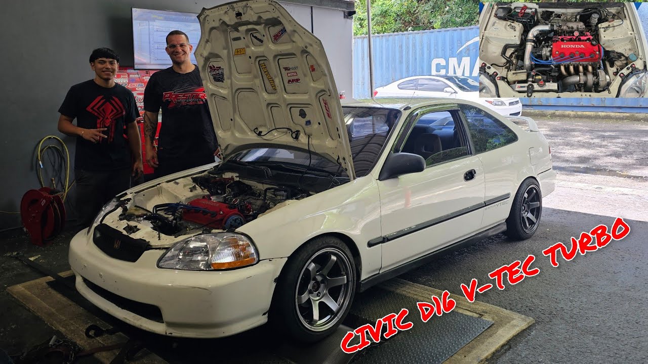 Civic D16 Conversion V-tec + Turbo