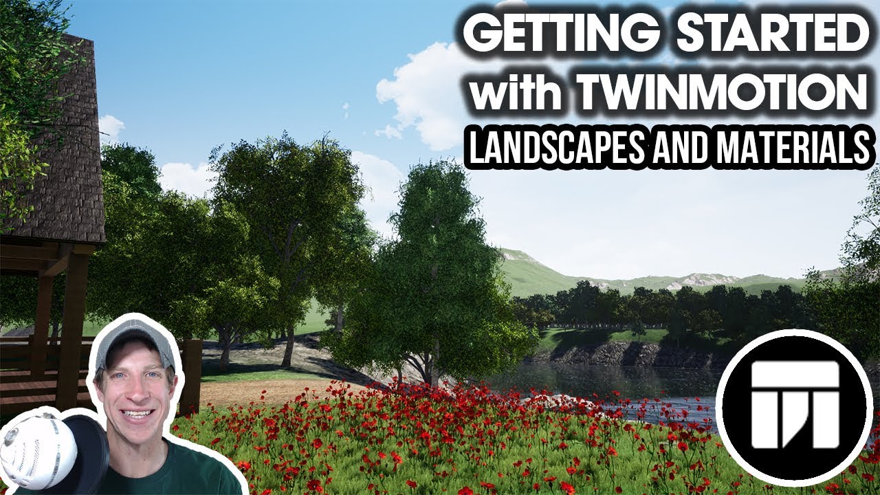 Getting Started RENDERING IN TWINMOTION (EP 3) - Sculpting Landscapes and Landscape Materials