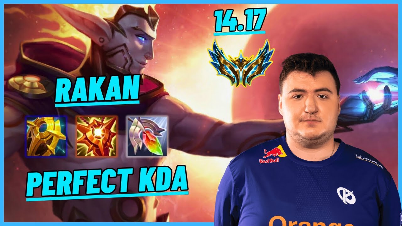 KCB FLESHY: RAKAN VS ALISTAR (SUP) PERFECT KDA - EUW CHALLENGER - PATCH 14.17