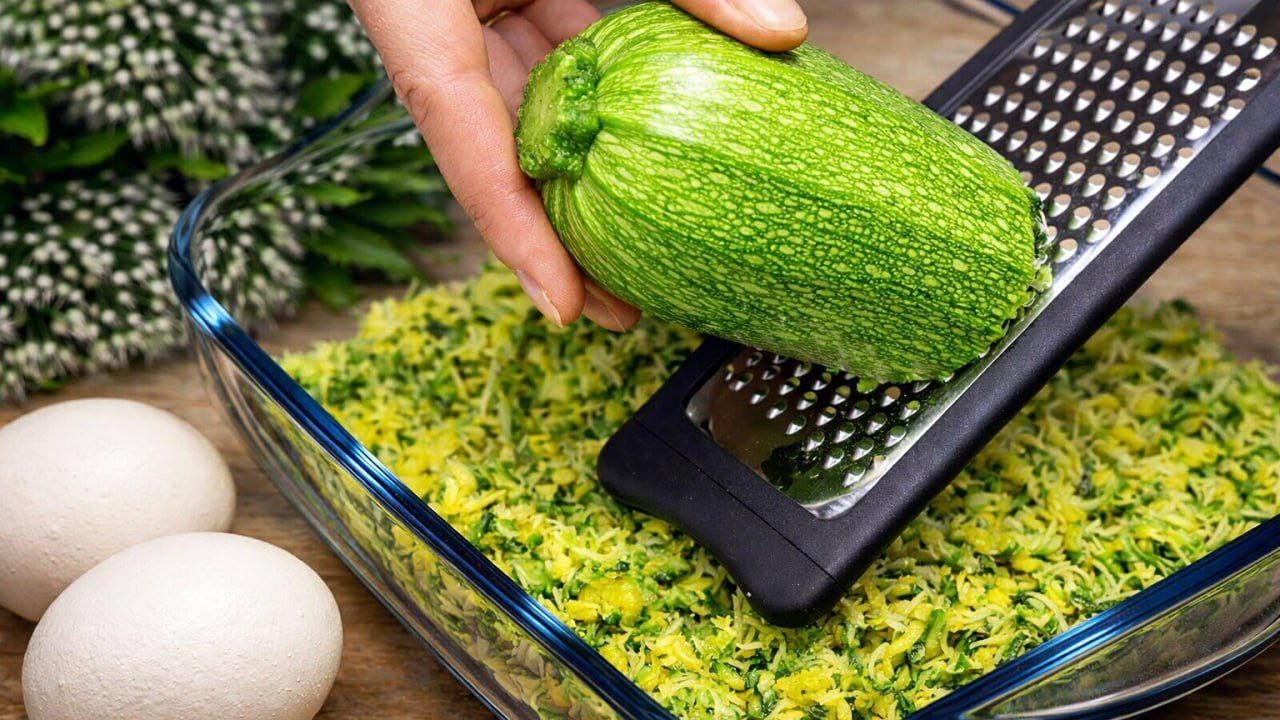 Zucchini und Eier schmecken besser als Fleisch! Ein leckeres und nahrhaftes Gericht in 15 Minuten.