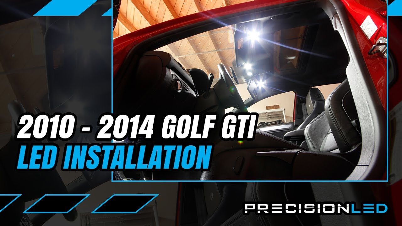 Volkswagen Golf GTI LED Fog Lights How To Install - 6th Gen 2010-2014