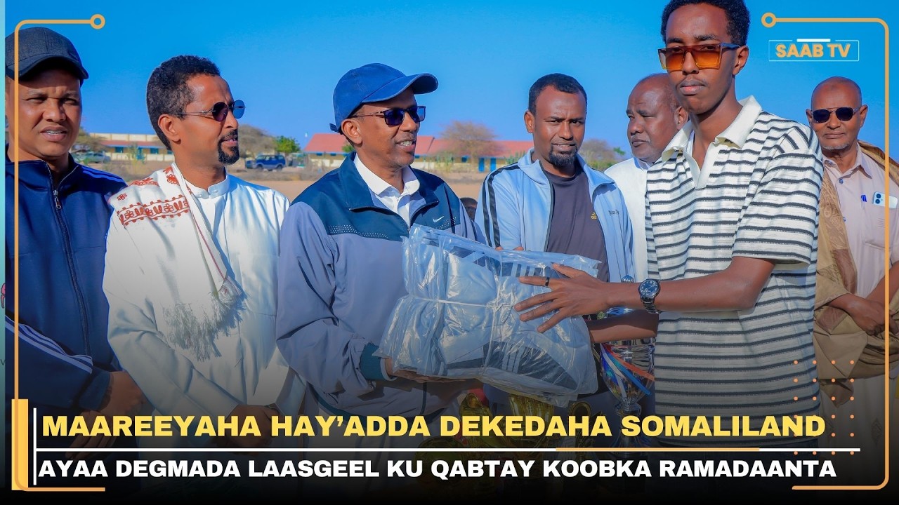Maareeyaha Dekedaha Somaliland oo  degmada Laasgeel ka furay Tartanka Ciyaaraha Koobka Ramadaanta