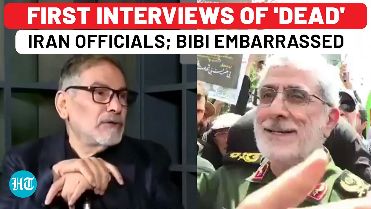 First Interviews Of 'Dead' Iran Officials On Camera; Israel Drowns In Embarrassment| Qaani|Shamkhani