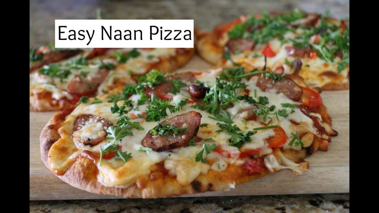 Easy Naan Pizza