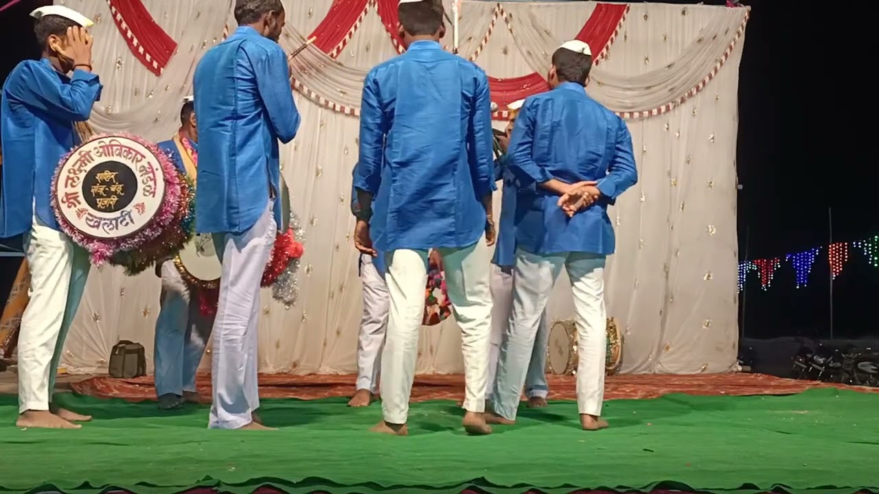 👑 शाहिर ❤️ [अनिल गडदे] सांगली, (बाज). बुरूंगेवाडी जवळा येथील कार्यक्रम 📣 भाग-2