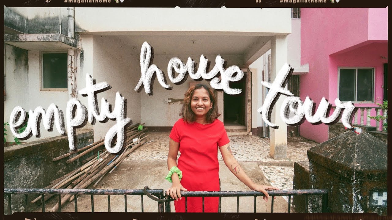 My empty row house tour in South Goa 🏚️  [3BHK, mid renovation]