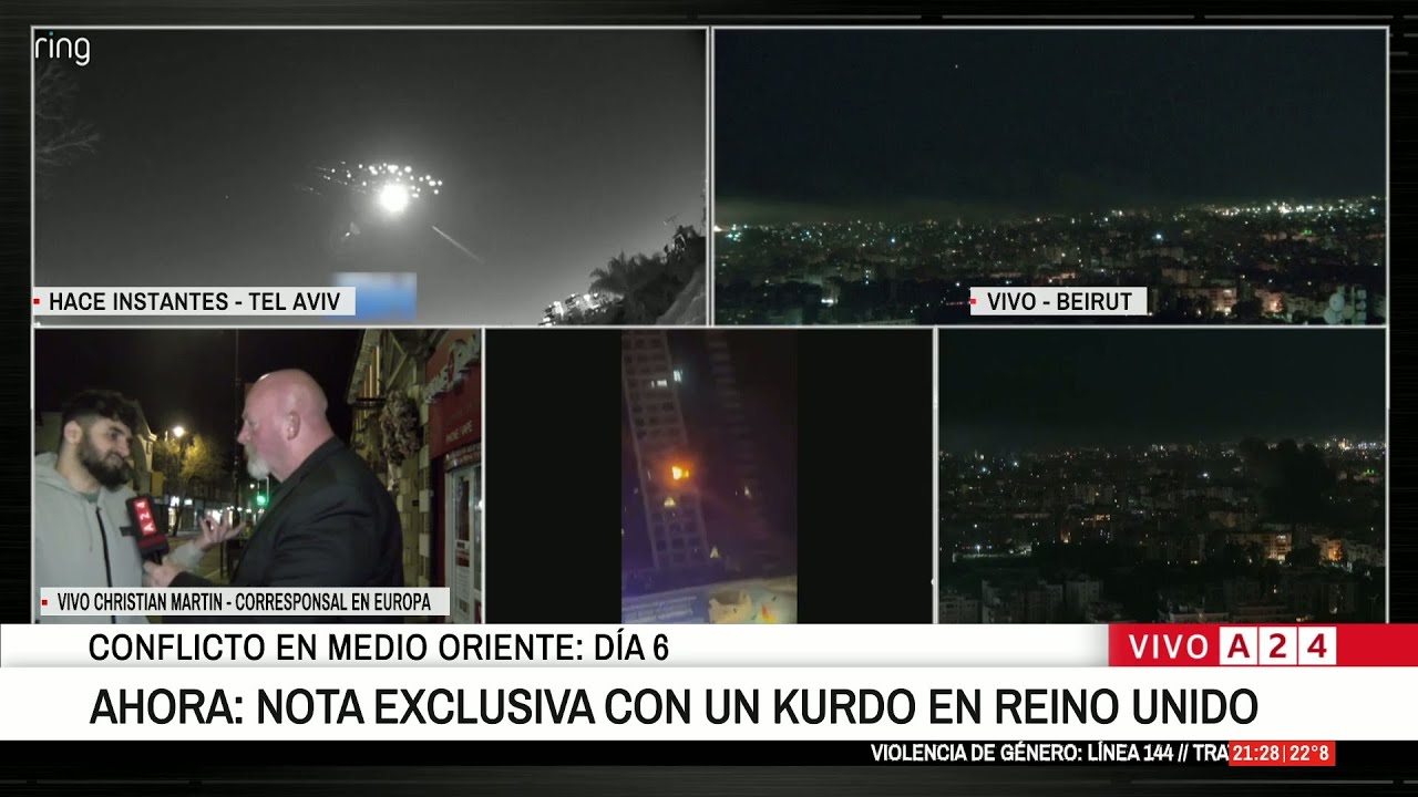 🔴 CONFLICTO EN MEDIO ORIENTE: NOTA EXCLUSIVA CON UN KURDO EN REINO UNIDO