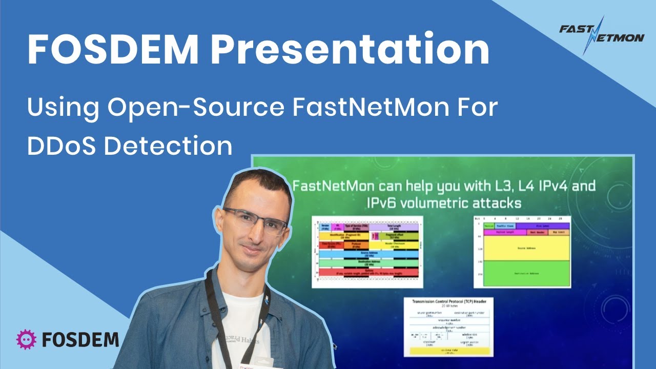FastNetMon Community: DDoS Detection for Telco & ISP Networks | FOSDEM 2023