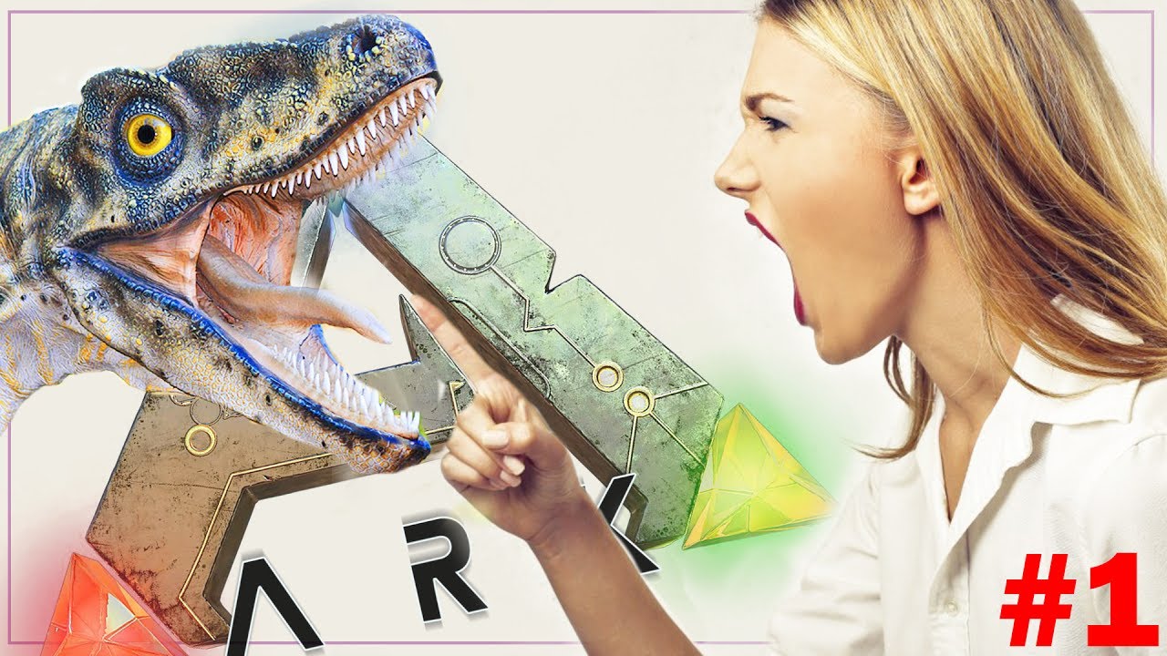 ARK RAGNAROK : 4 FILLES contre les DINOSAURES ! #1