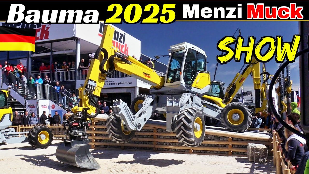 Menzi Muck M545x Fantastic Show at Bauma 2025 - Messe München - M545X Extreme 