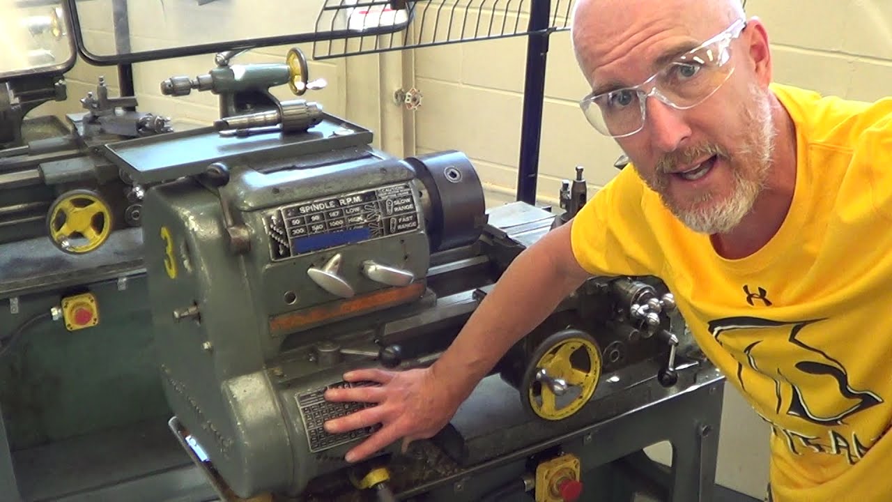 Parts of the engine lathe