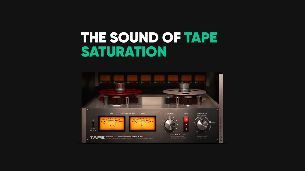 The Sound of Tape Saturation – Softube