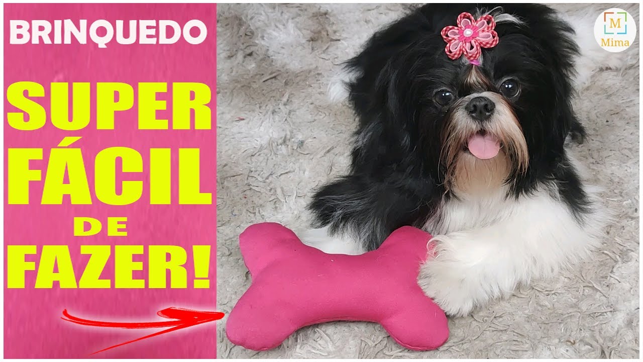 BRINQUEDO PARA CÃES 🐶 SUPER FÁCIL DE FAZER E SEM CUSTO!!!