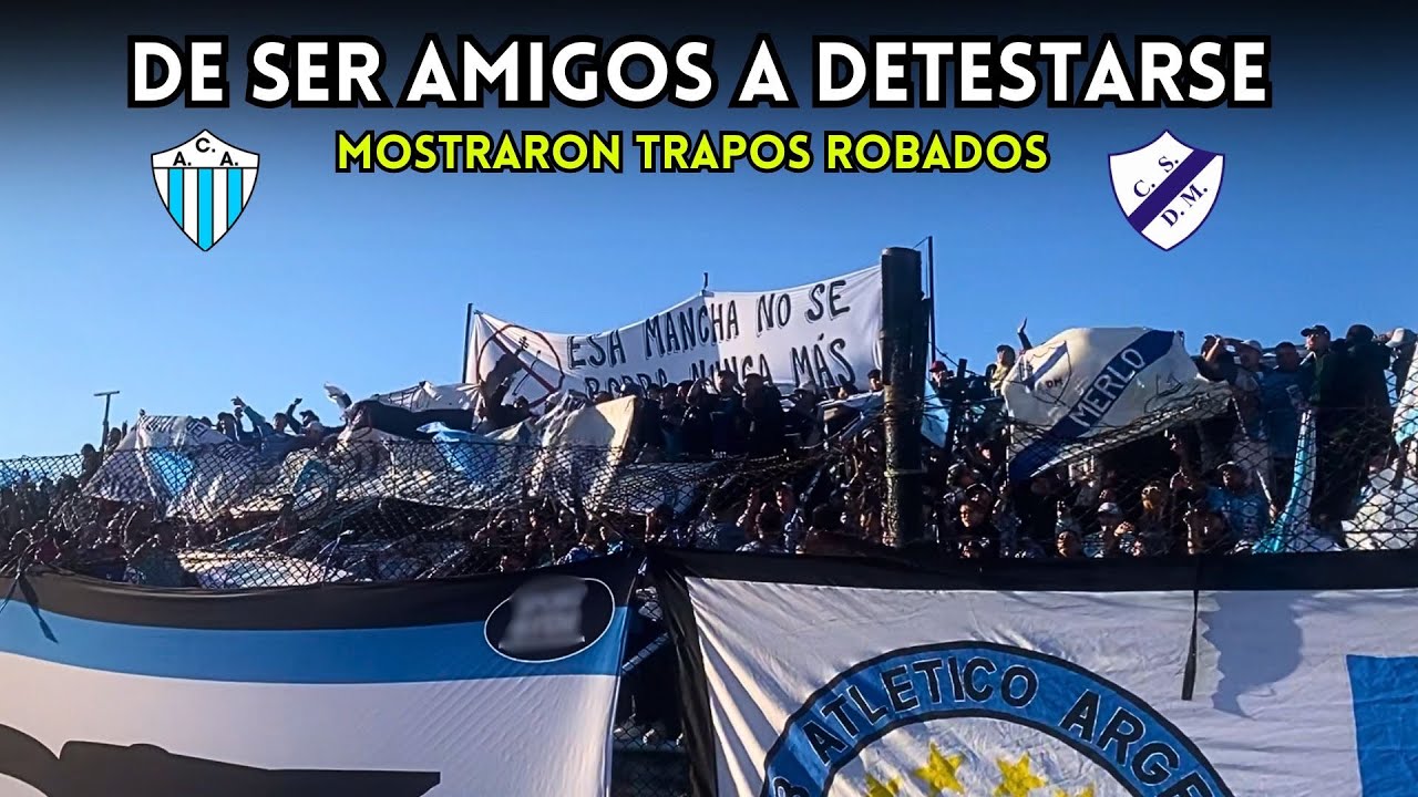 UN CLASICO MUY TRIBUNERO EN EL OESTE: ARGENTINO DE MERLO vs DEPORTIVO MERLO