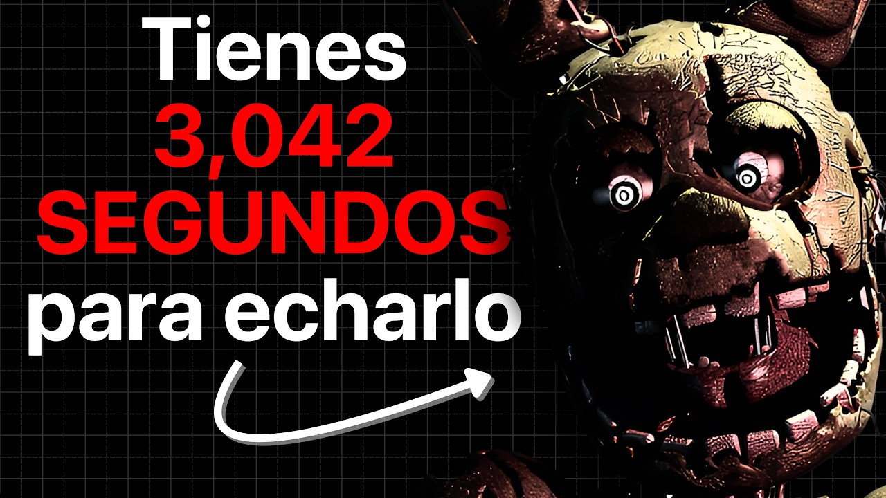 Cómo funciona FNaF 3: Deconstruyendo la IA del juego [Tutorial completo]