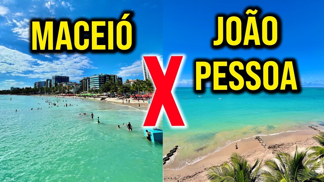 Macei&oacute; ou Jo&atilde;o Pessoa: Qual &eacute; a MAIS BARATA em 2026?