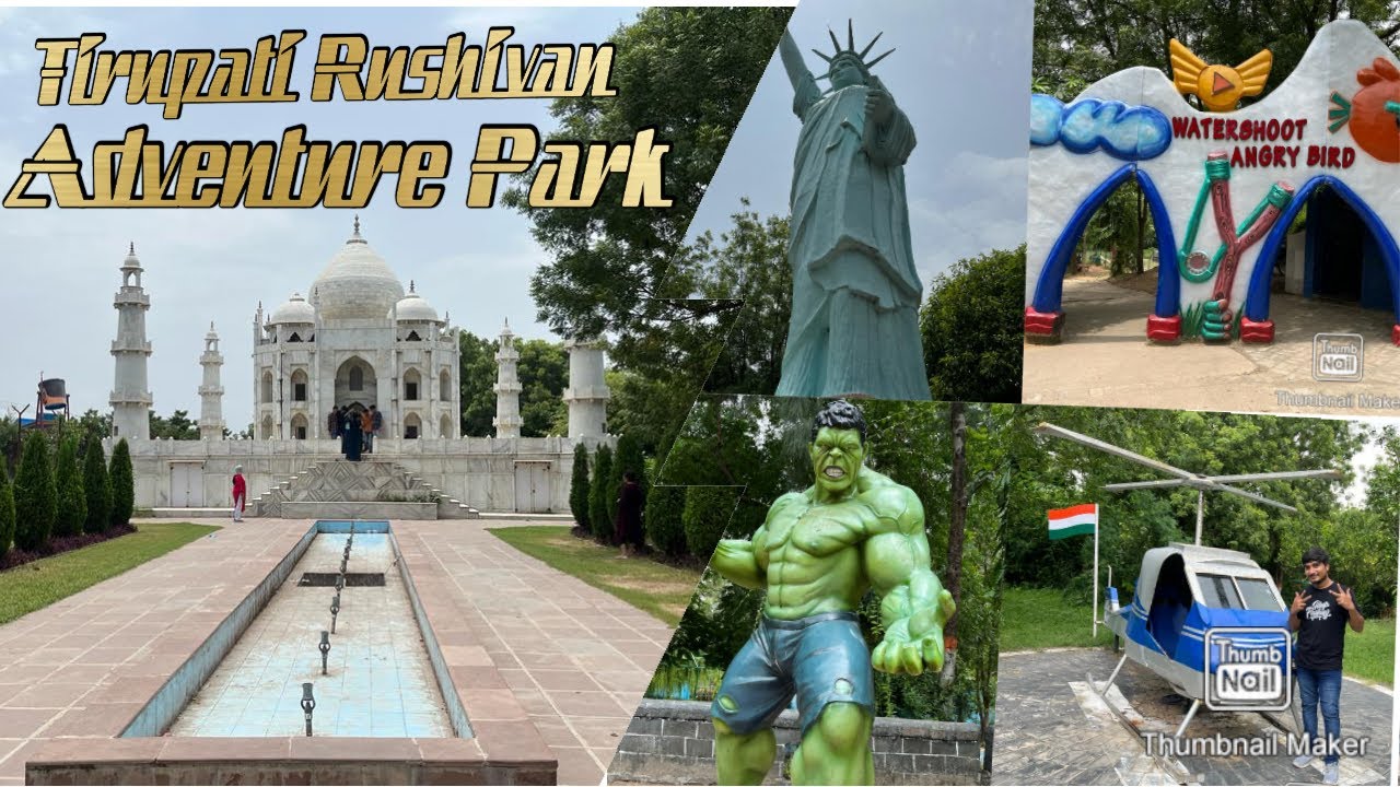 New Tirupati Rushivan Adventure Park | Tirupati Rushivan Park | Water park | @Deepsbeenhere