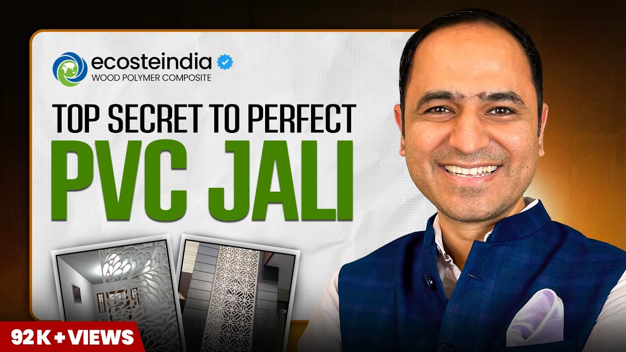 One Of The Easiest Way of Installing PVC Jali/Grill | By 