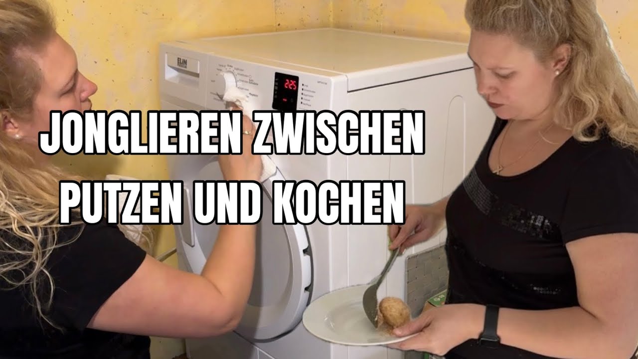 Jonglieren zwischen putzen und kochen 