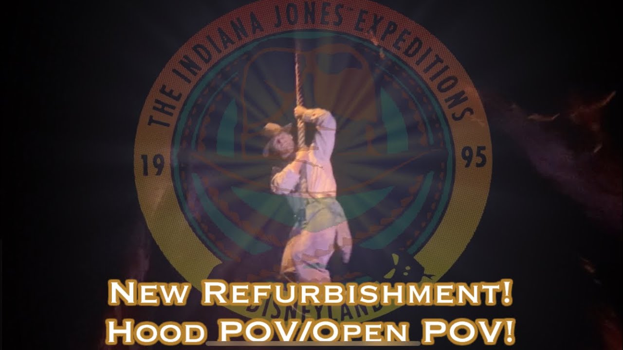 Disneyland Indiana Jones Adventure New Refurbishment POV! 2024