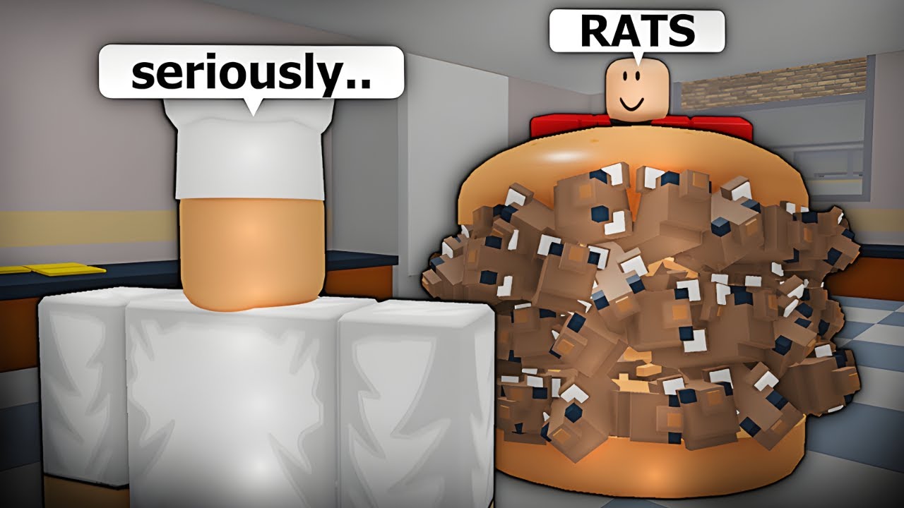 ROBLOX Cook Burgers FUNNY MOMENTS #8 🍔