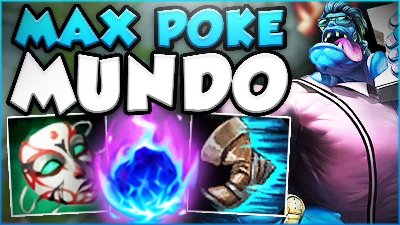 WAIT... ONE MUNDO CLEAVER DOES HOW MUCH DAMAGE?? MAX POKE MUNDO SEASON 8 GAMEPLAY! League of Legends