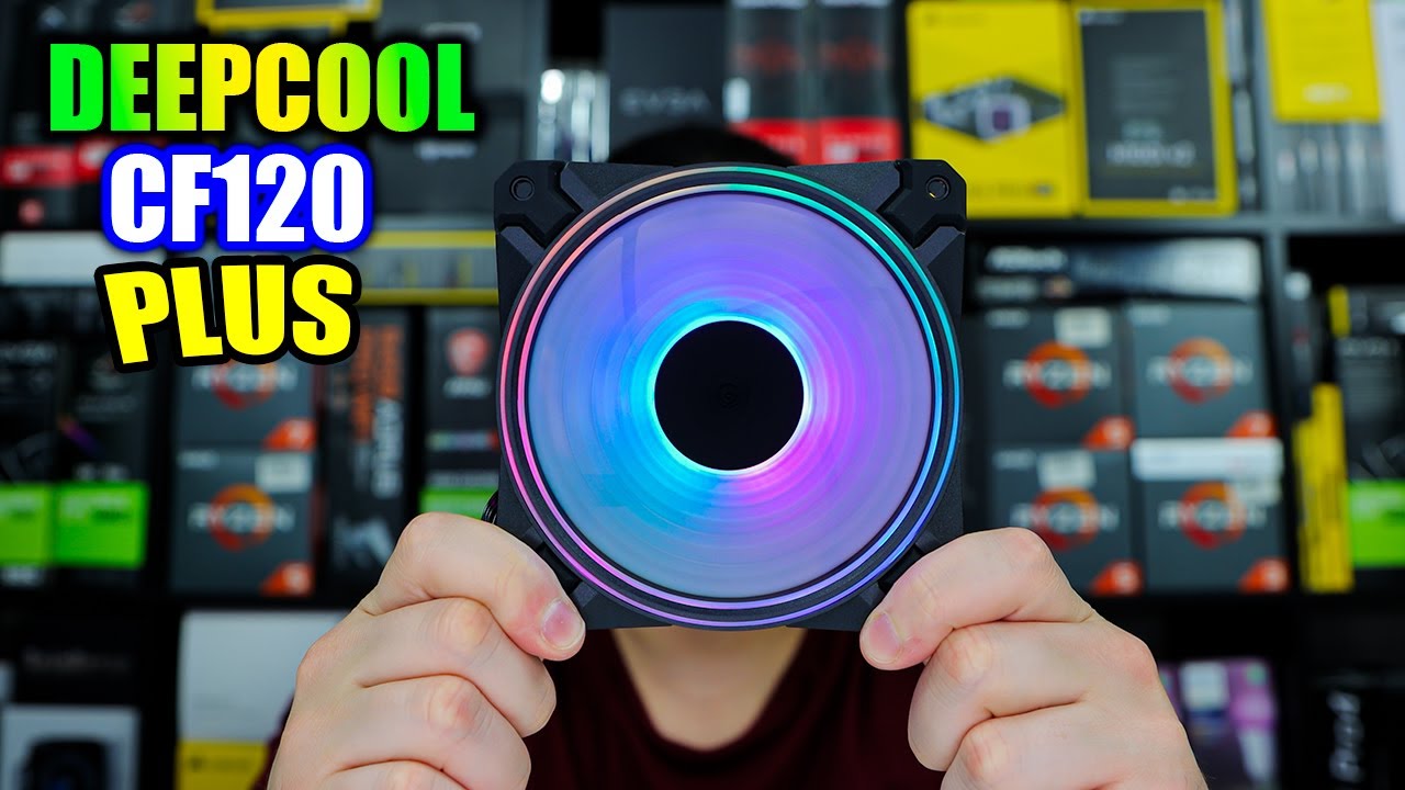 DEEPCOOL CF120 Plus Like Corsair QL Fans? Review, Airflow, Noise Test & aRGB