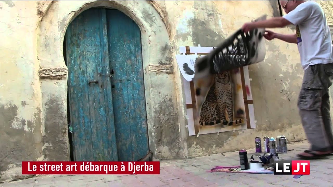 Djerbahood, le street art débarque à Djerba / JT Canal +