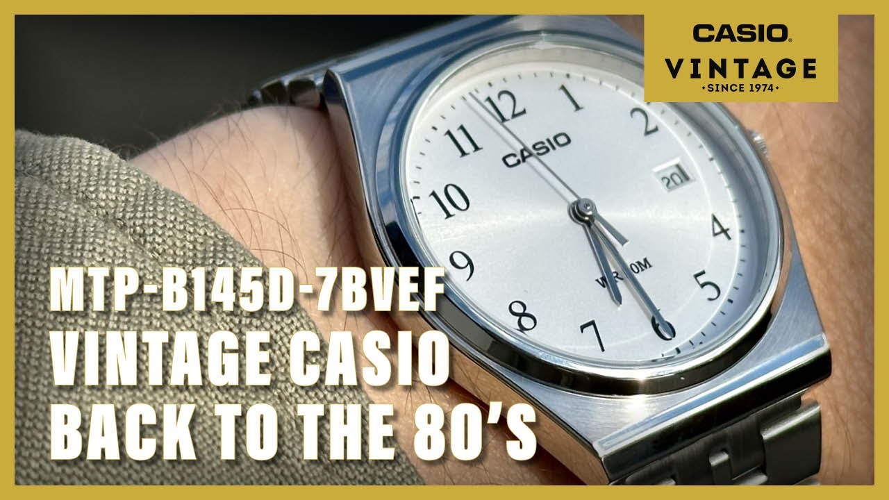 Unboxing The Casio Vintage MTP-B145D-7BVEF