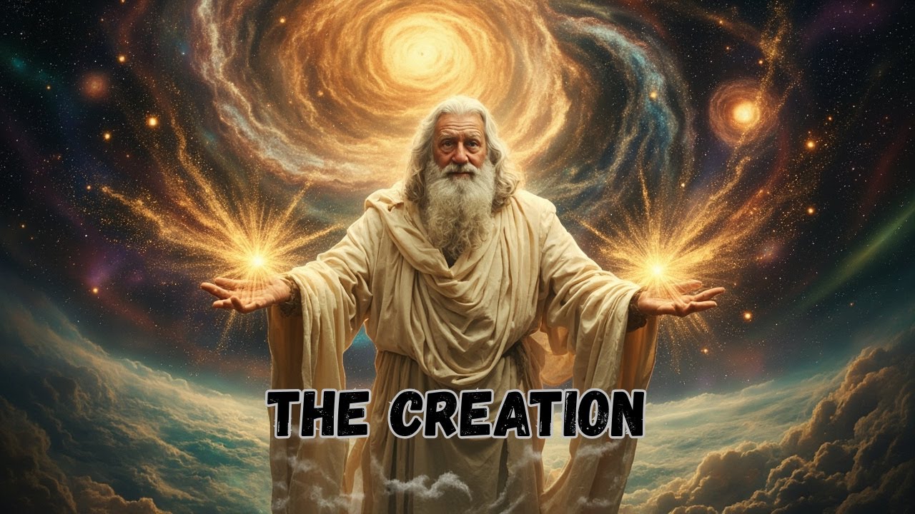 The Creation | Bible Story | Light vs Darkness | Epic Vintage Animation