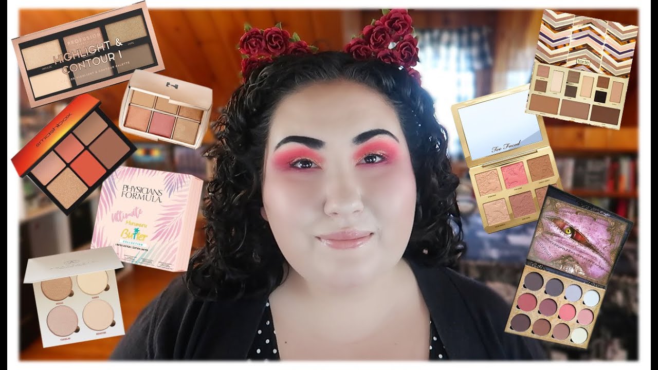 Ranking ALL Of My Face Palettes!