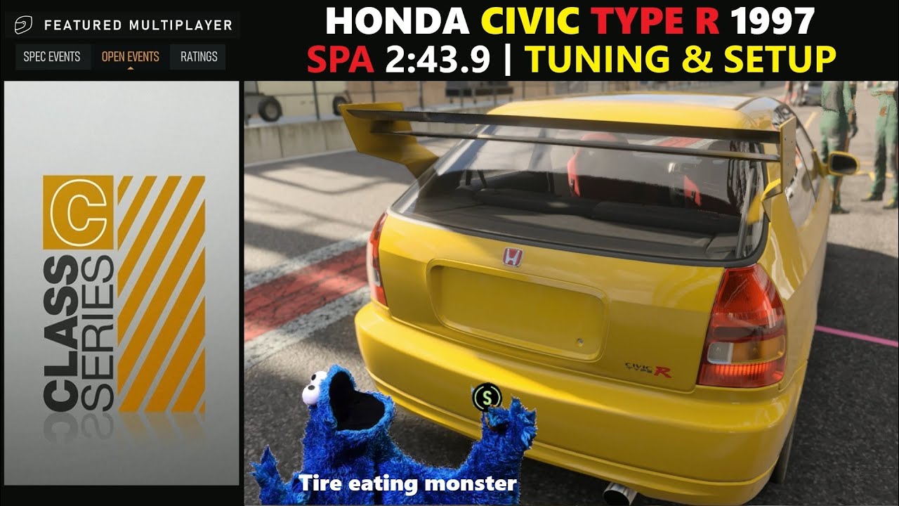 C-Class | Honda Civic Type R '97 SETUP | Forza Motorsport