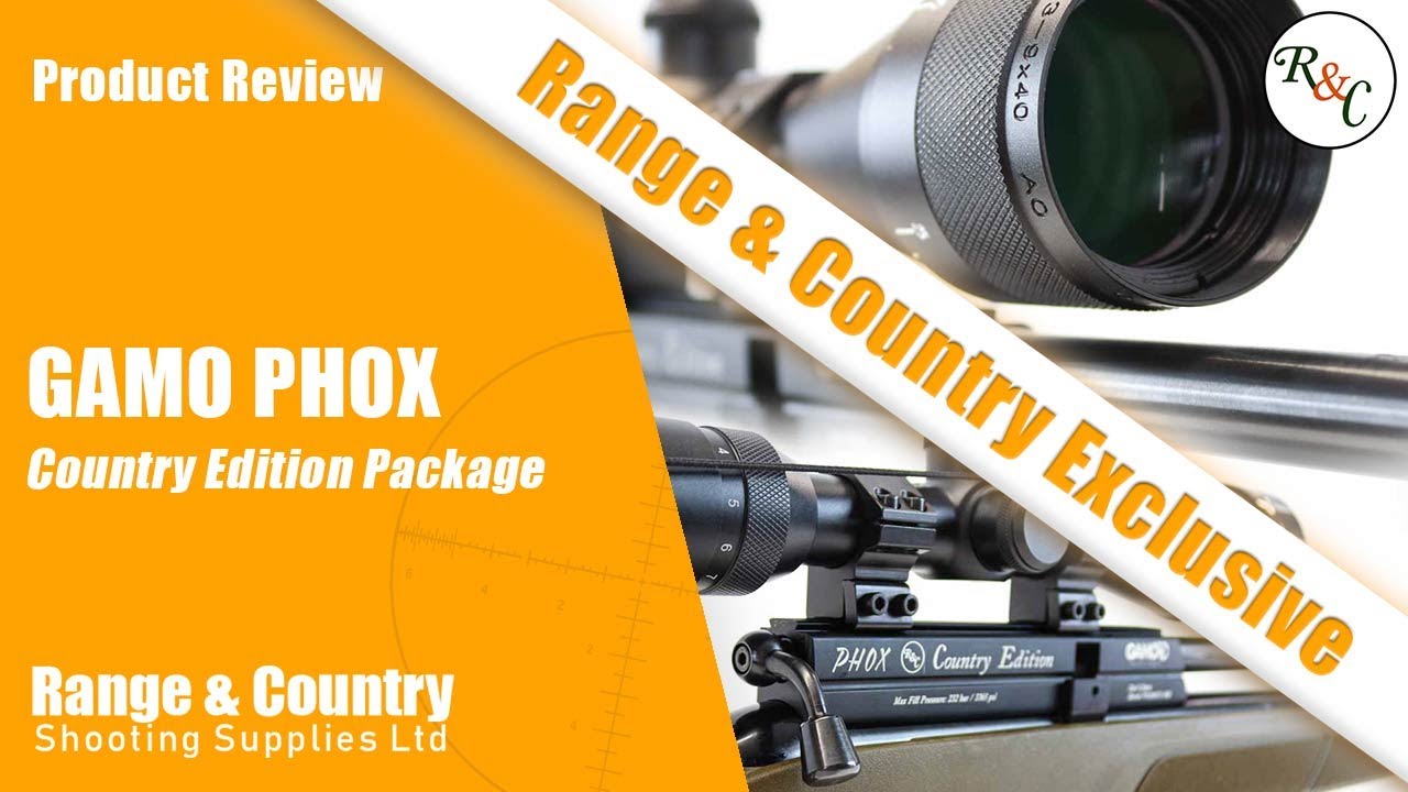 A New & Exclusive PCP Starter Kit! - Gamo Phox Mk2 Country Edition Package - Range and Country