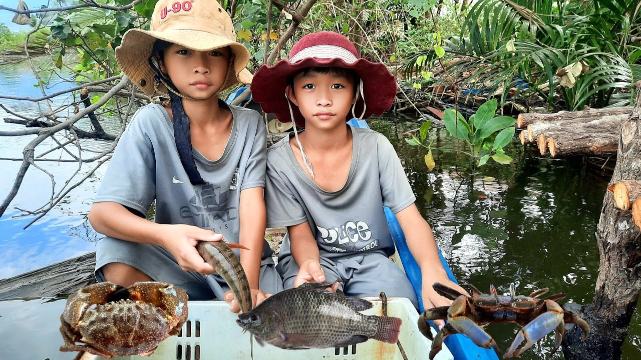 ត្រីម្រេច🐟🐟 ក្តាមខោស🦀🦀 ក្តាមផ្គរលាន់