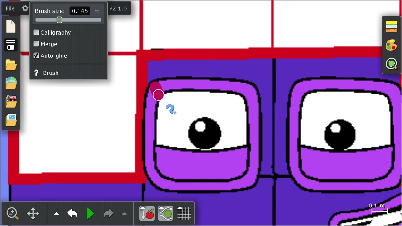 Algodoo NumberBlocks The Floor Is Lava Fun