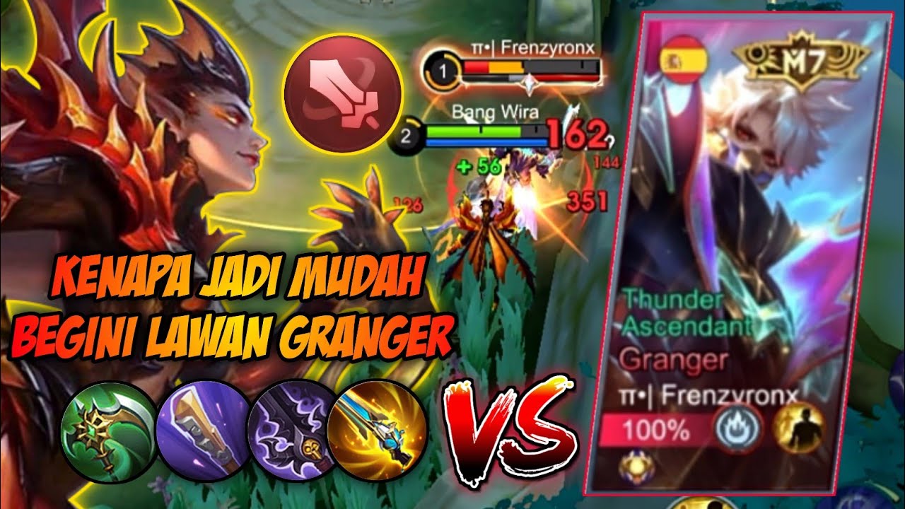 MEMANG PALING ENAK NGECOUNTER GRANGER PAKAI KARRIE ! KARRIE BEST BUILD 2026 - MOBILE LEGENDS