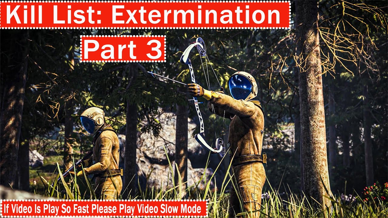 ICARUS First Cohort Kill List: Extermination: Track & Exterminate The Predator