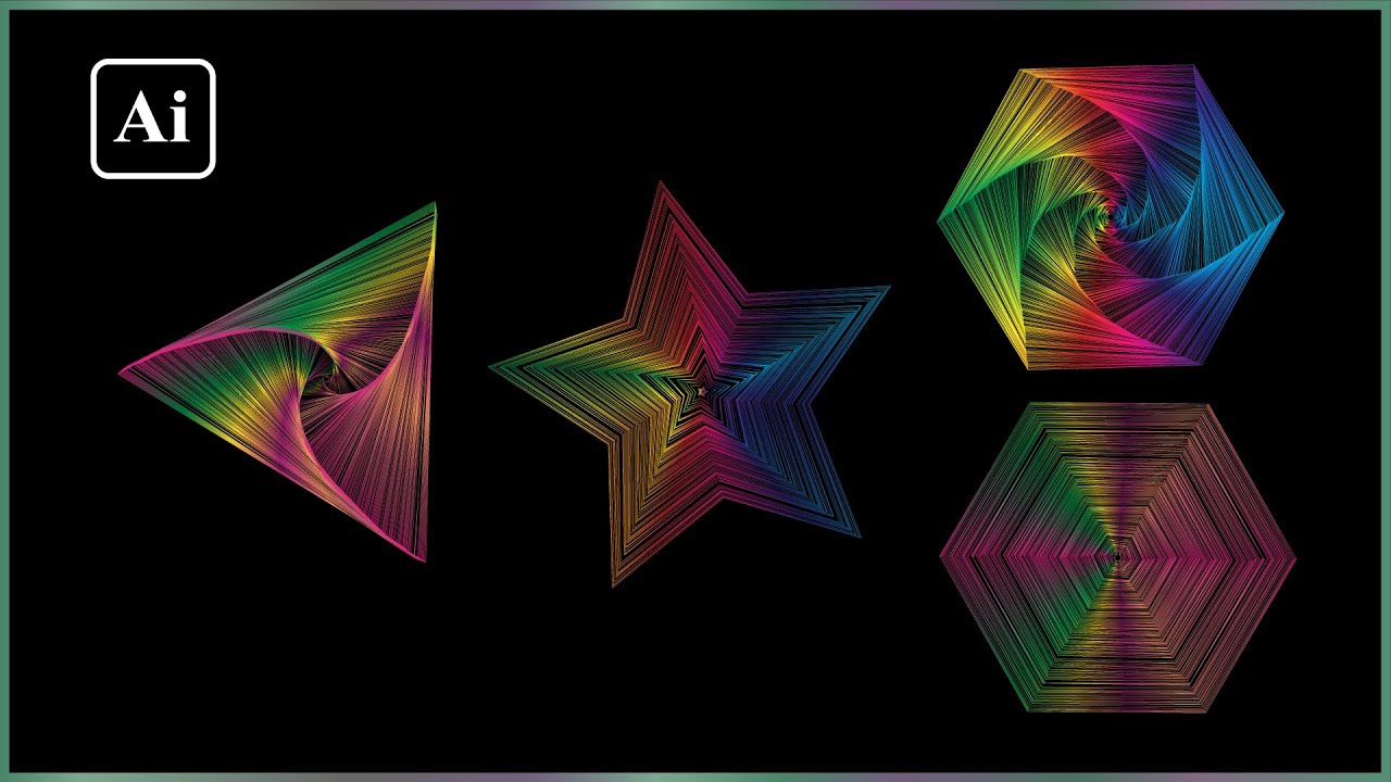 Hidden Trick in Adobe Illustrator | Spirograph Effects