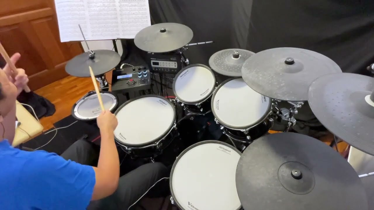 普世歡騰組曲 Drum Cover // 天韻合唱團 // 簡短版 （詩歌系列408)