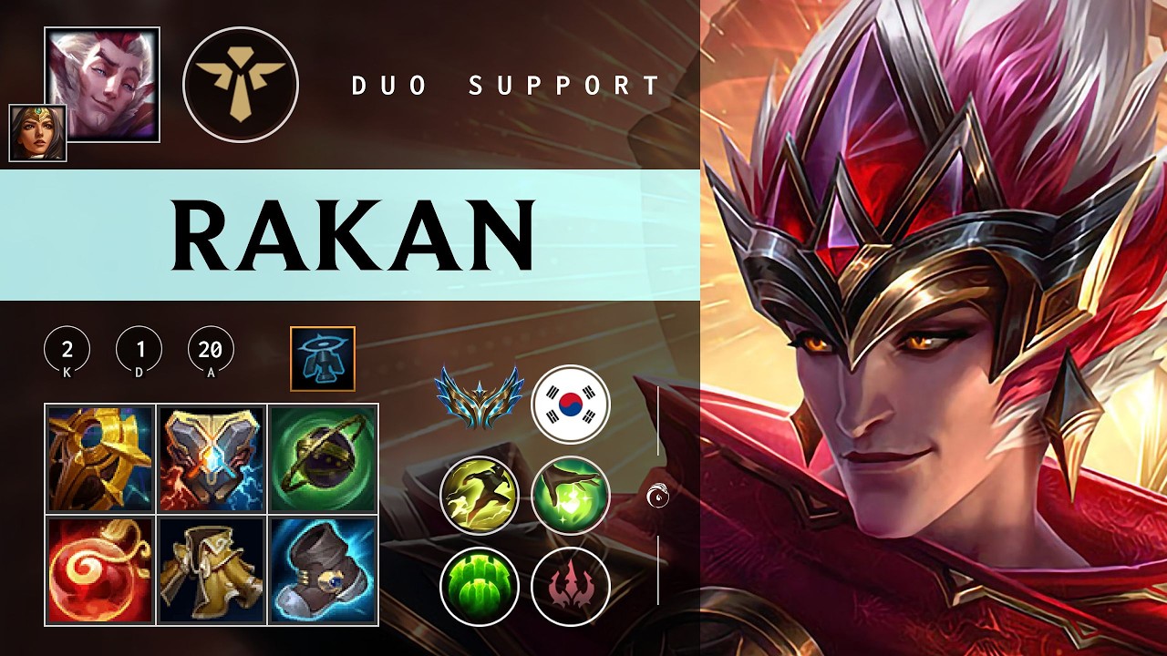 Rakan Support vs Karma - KR Challenger Patch 26.05