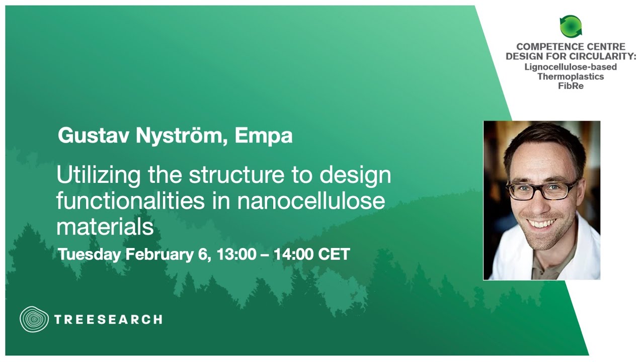 FibRe and Treesearch online seminar series: Gustav Nyström, Empa