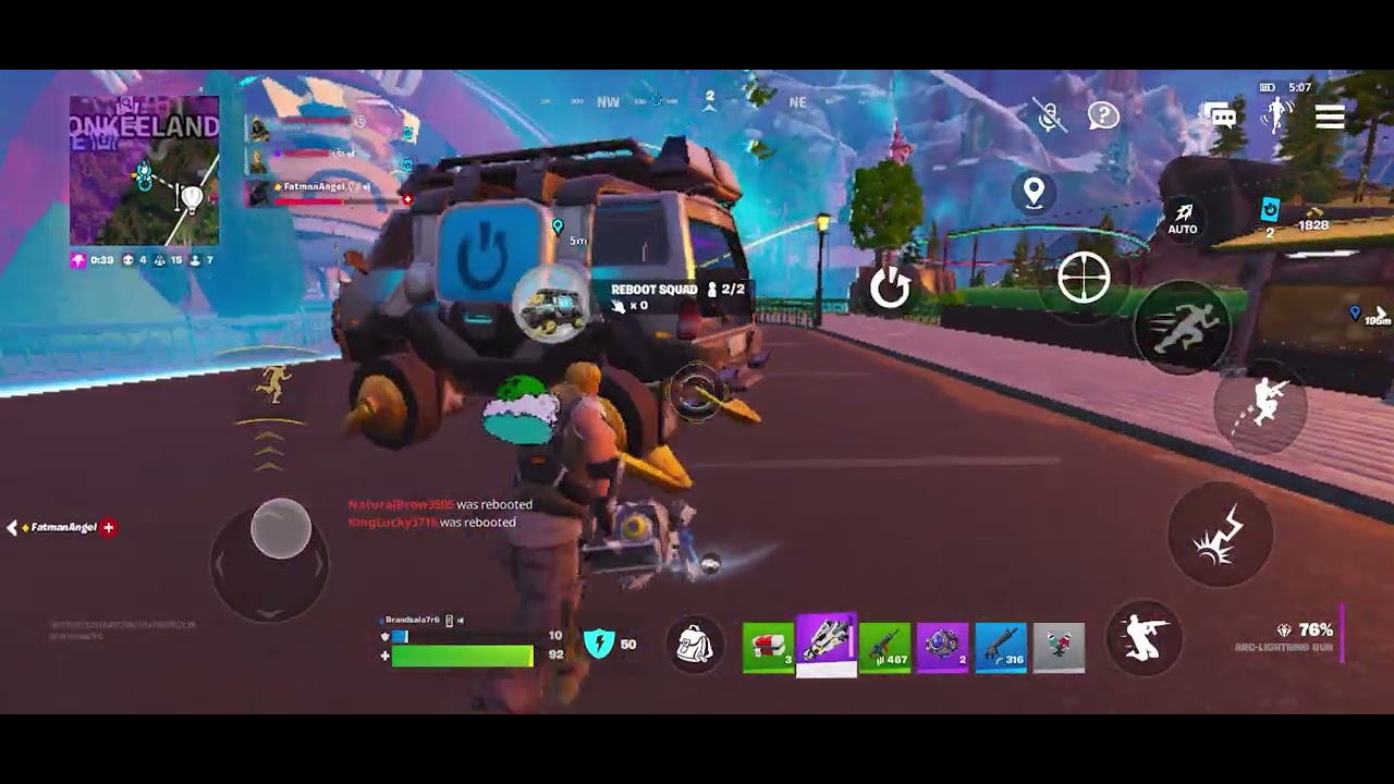 Fortnite squads win