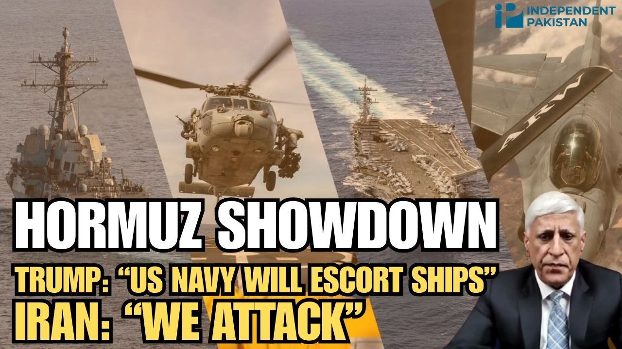HORMUZ SHOWDOWN│TRUMP: &ldquo;US Navy Will Escort Ships&rdquo; &mdash; IRAN: &ldquo;We Attack&rdquo;